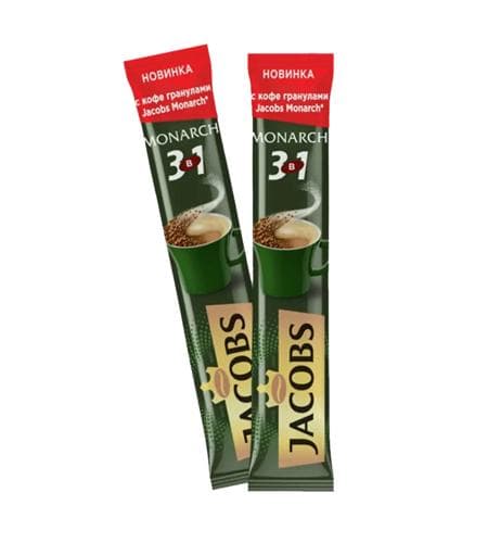 Kofe "Jacob's Monarch" kiçi paket (3/1) 15 gr