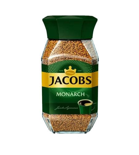 Kofe "Jacob's Monarch" Çüýşe gapda 95 gr