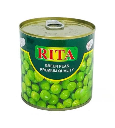 Konserwirlenen Gök önüm Ýaşyl Nohut "Rita" 425 ml